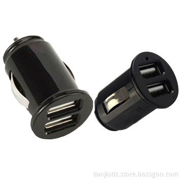 5V, 2.2A Two USB Cigarette Adapters for Car Use